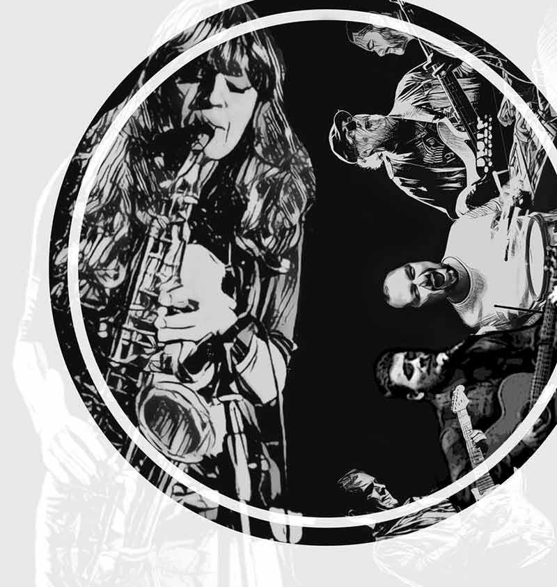 Daddy Cool Band Anita na svadbi saksofon